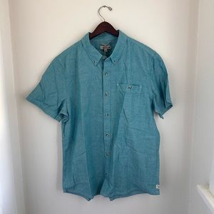 Toad&Co. Eddie Short Sleeve Shirt - BRAND NEW w/ TAG - Size L - Color is Curacao